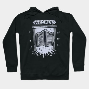 Arcade Saloon Doors - Western Barcade Hoodie